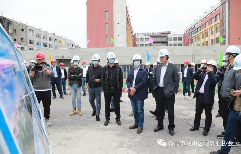 全面推進(jìn)“黨建強(qiáng)、發(fā)展強(qiáng)” 嶗山論建 2021“四新”推廣裝配式建筑交流 觀摩會(huì)成功舉行(圖3)