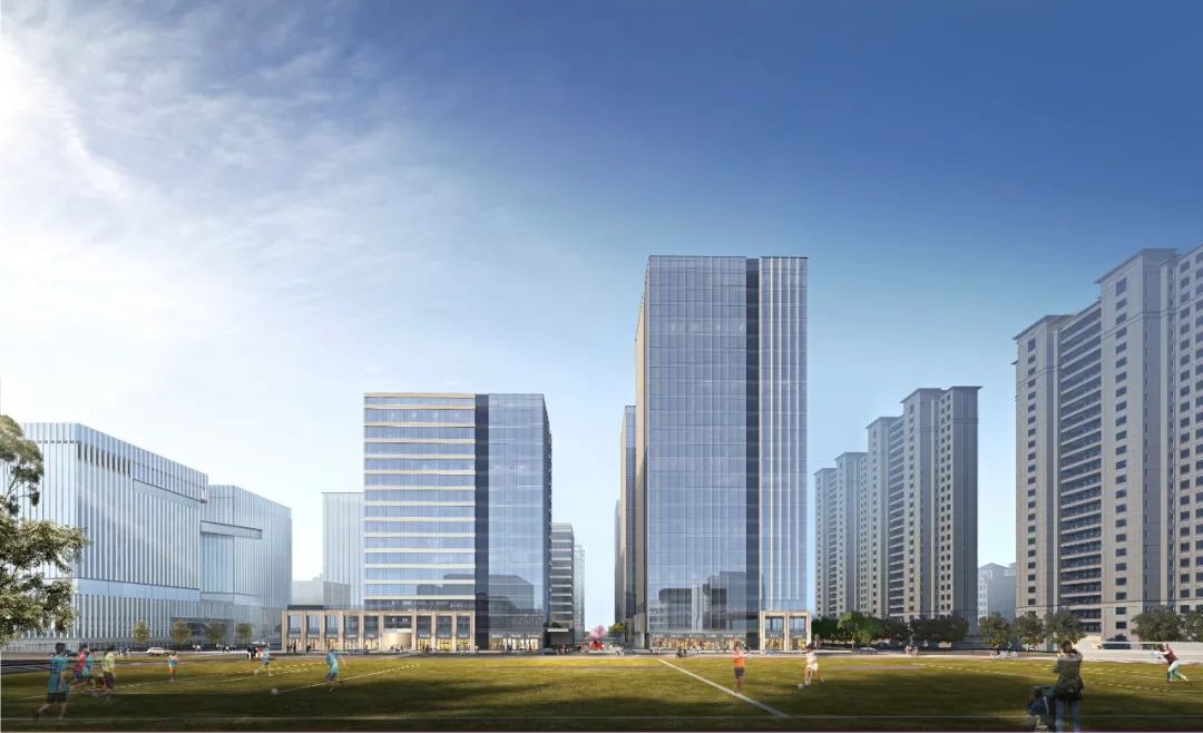 傾心匠筑，未來可期|德才創(chuàng)新中心辦公樓喜封金頂(圖4)