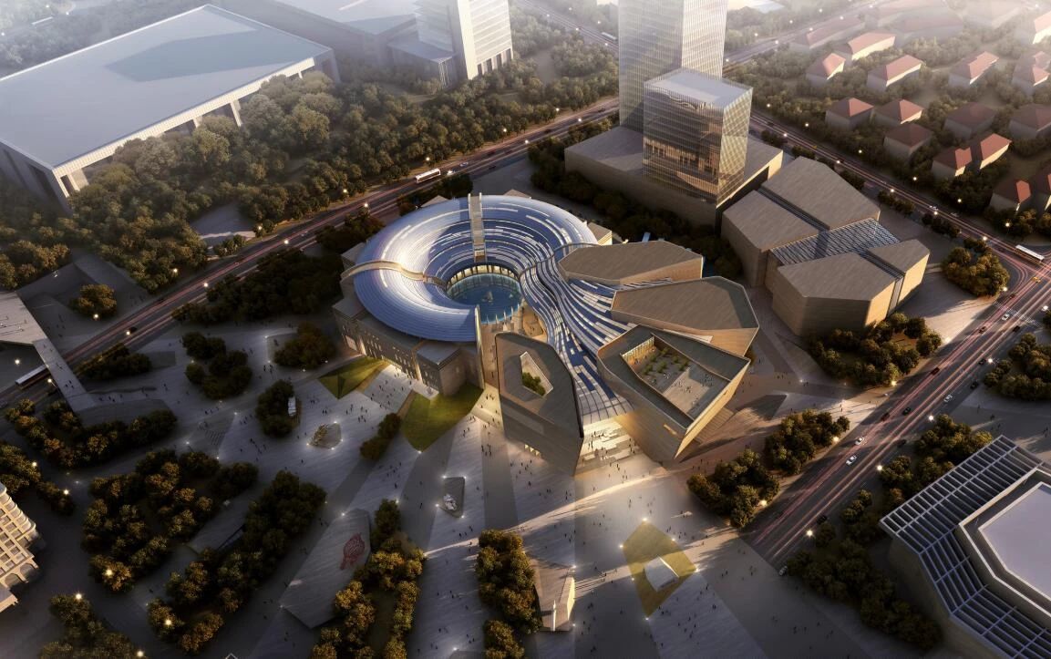 中建聯(lián)合|打造城市文化新空間，青島博物館擴(kuò)建工程正式開工(圖6)